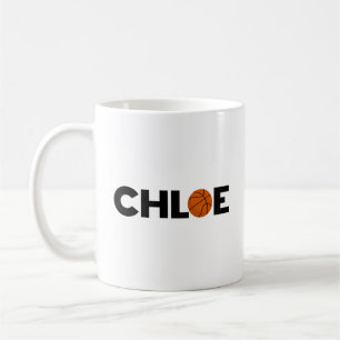 Chloe Basketball Coffee Mug