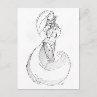 Chloe Bored 09 Postcard