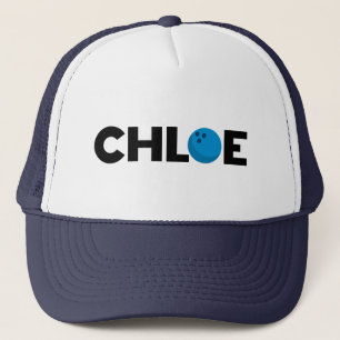 Chloe bowling trucker hat