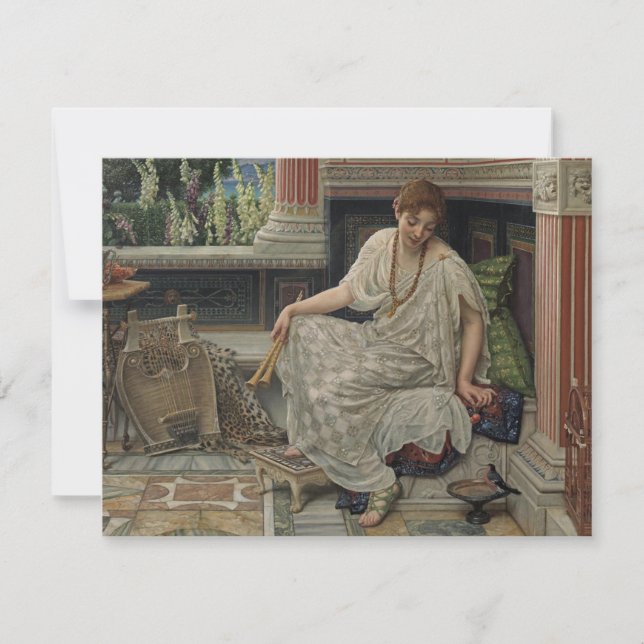 Chloe (by Edward Poynter) Card (Front)