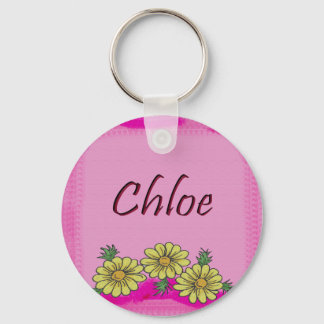 Chloe Daisy Keychain