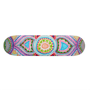 Chloe Lambertin Mandala Skateboard. Skateboard