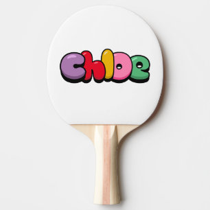 Chloe Ping Pong Paddle