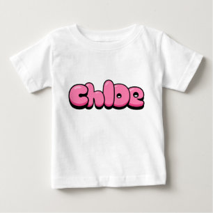 Chloe Pink Baby T-Shirt