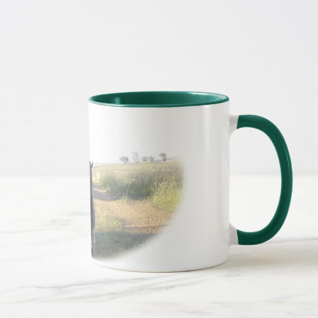 Chloe the kangaroo and Sam the sheepdog Mug (Right)