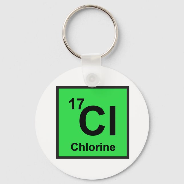Chlorine Keychain (Front)