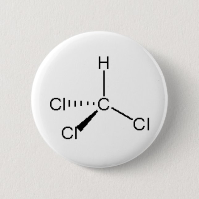 Chloroform 2 Inch Round Button (Front)