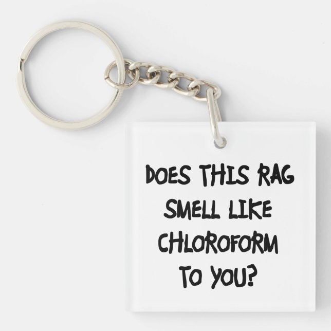 Chloroform Keychain (Front)