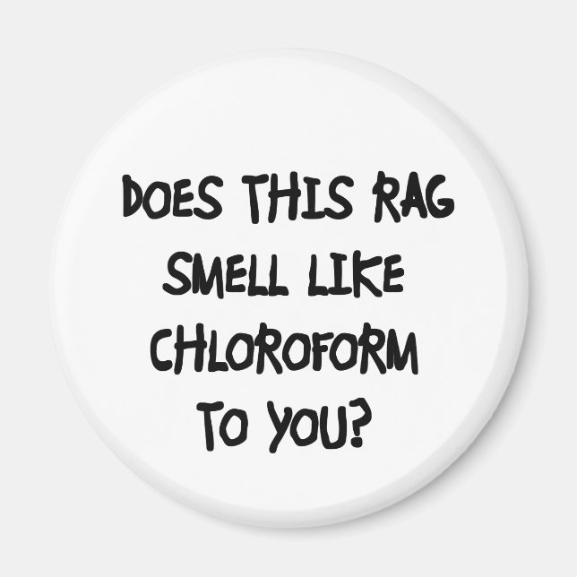 Chloroform Magnet (Front)