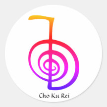 Cho Ku Rei, Reiki Power Symbol, Rainbow Stickers