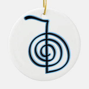 Cho Ku Rei Reiki Symbol Ceramic Ornament