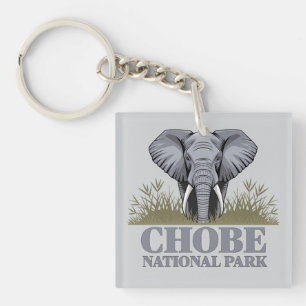 Chobe National Park Botswana Keychain