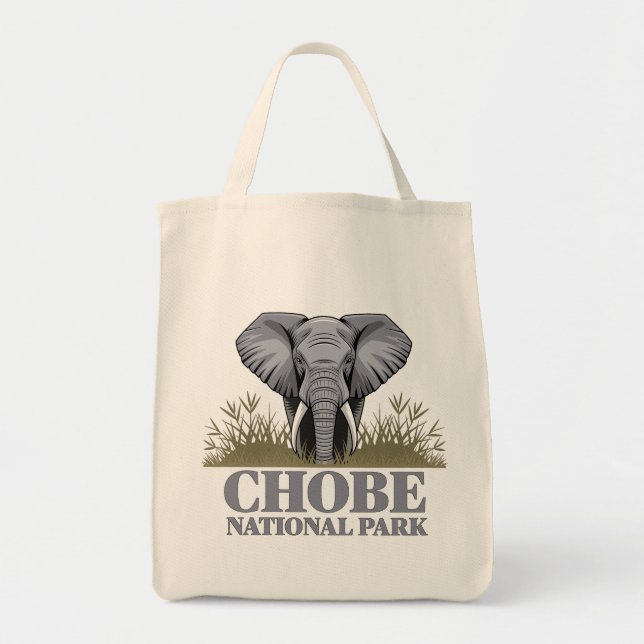 Chobe National Park Botswana Tote Bag (Front)