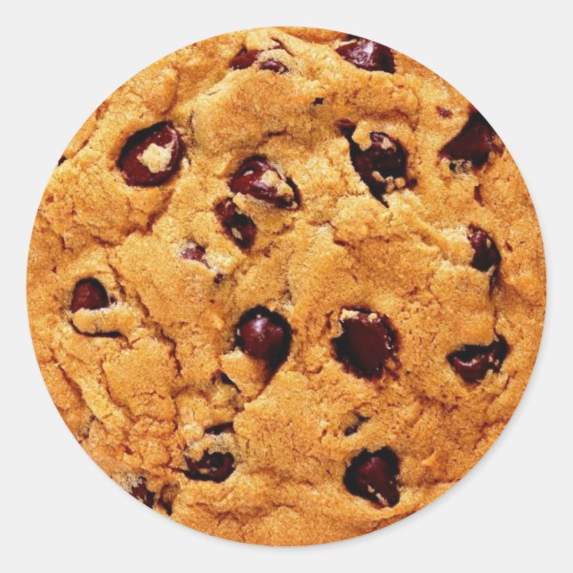Choc chip cookie stickers (Front)