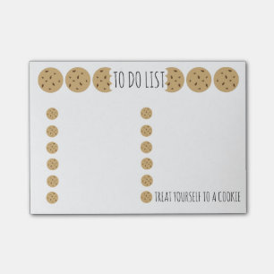 "Choc Chip Cookie" To Do List Post-it Notes
