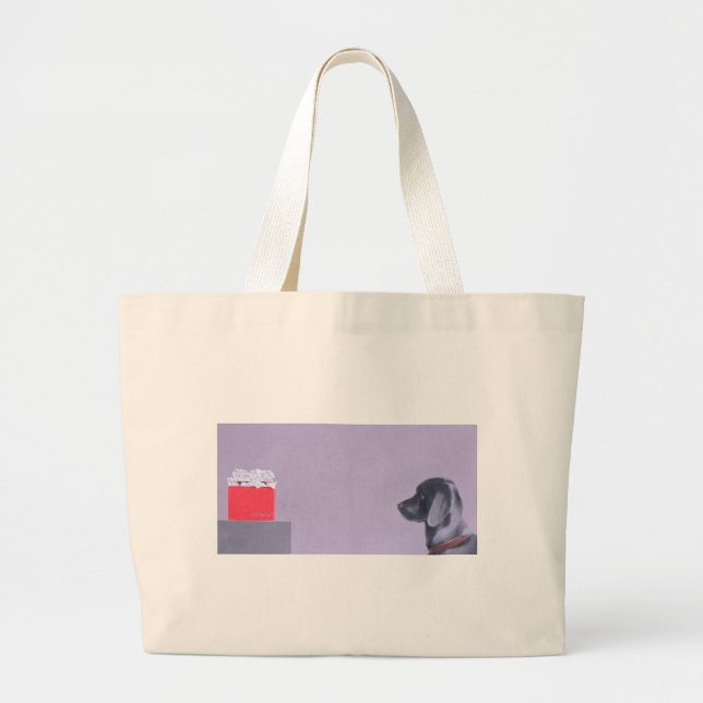 Chocaholic Large Tote Bag (Front)