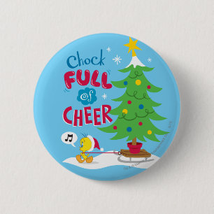 Chock Full Of Cheer 2 Inch Round Button