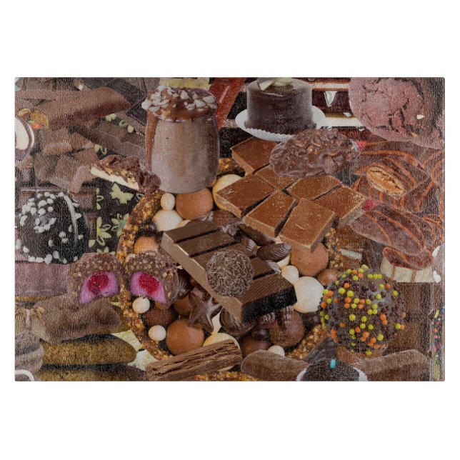 Chockablock chocs cutting board (Front)