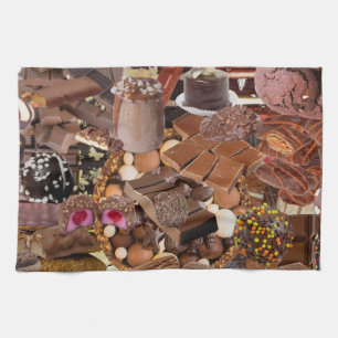 Chockablock chocs kitchen towel