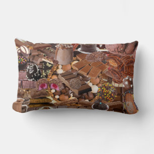 Chockablock chocs lumbar pillow