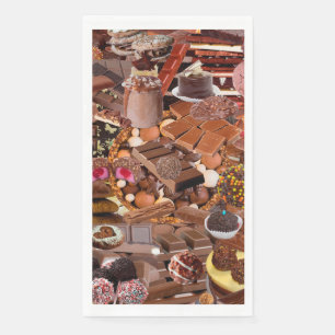Chockablock chocs napkin