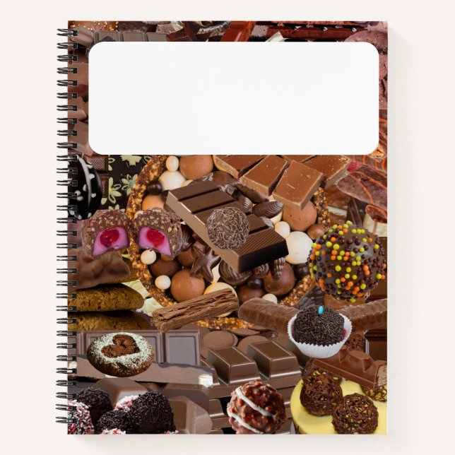 Chockablock chocs notebook (Front)