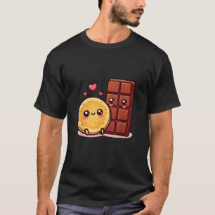 Choco And Pancake Couples Love  T-Shirt