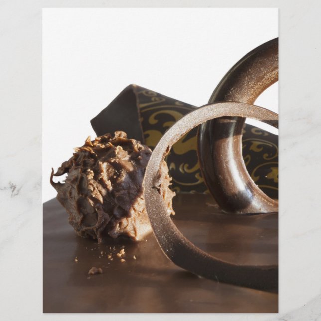 Choco cake flyer (Front)