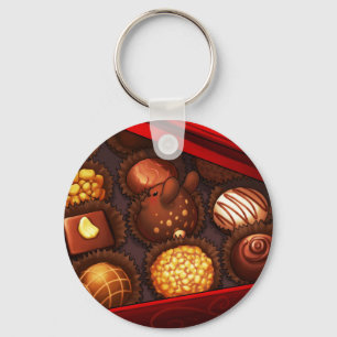Choco de Bunny Keychain