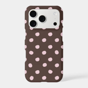 Choco Mint & Pink Polka