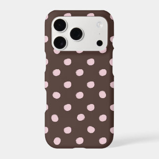 Choco Mint & Pink Polka