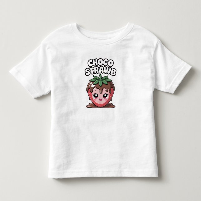 CHOCO STRAWB TODDLER T-SHIRT (Front)