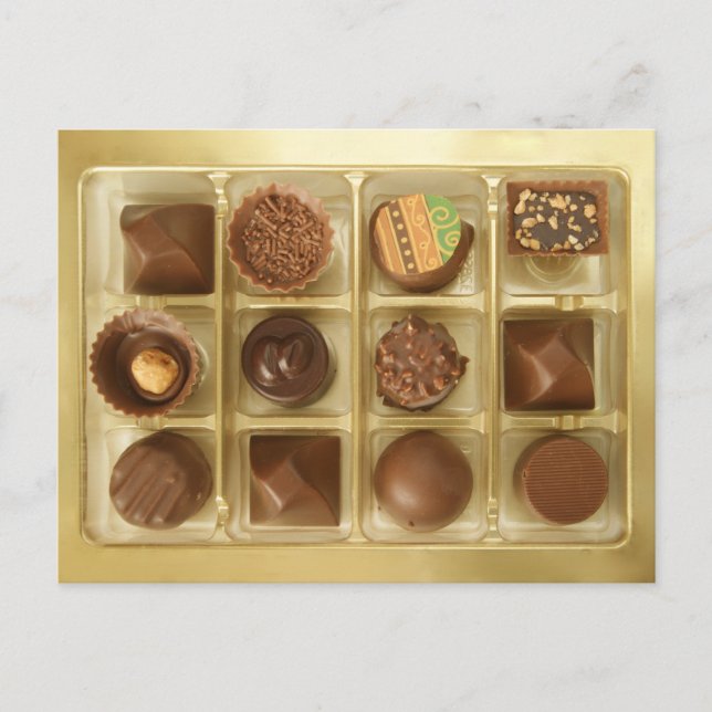 chocoholic dream postcard (Front)