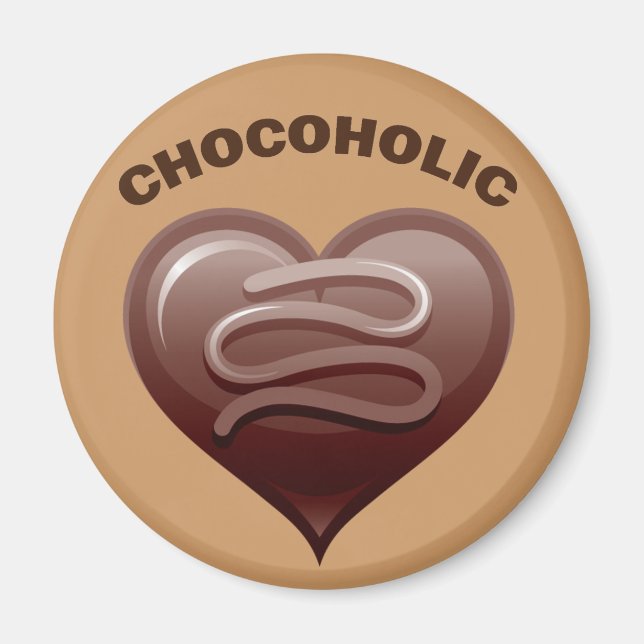 CHOCOHOLIC MAGNET (Front)