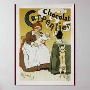 Chocolat Carpentier Poster