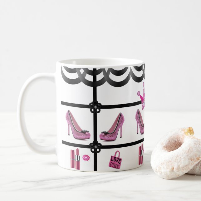 chocolat chaud café thé café tasse (Avec donut)