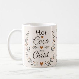 Chocolat Chaud & Christ | Tasse Inspirée de la Foi