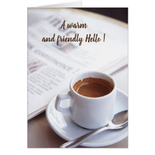 Chocolat chaud dans un jour froid