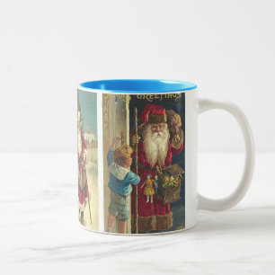 Chocolat chaud de tasse de Noël de Père Noël