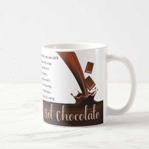 Chocolat, chocolat chaud, tasse de cadeau de