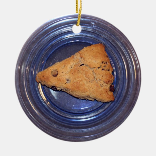 Chocolat Chunk Scone ornement (Devant)