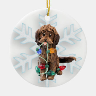 Chocolat Doodé Ornement de chien