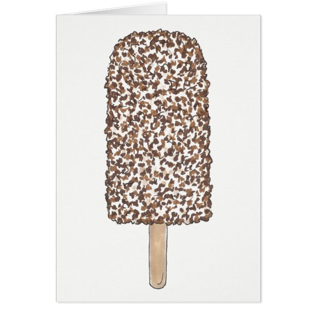 Chocolat Eclair Crème de glace Popsicle Dessert Fo (Devant)