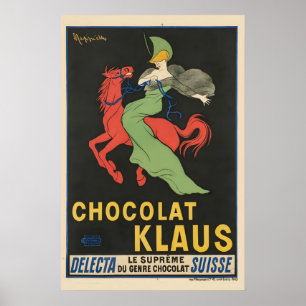 Chocolat Klaus903 Classic Chocolate Advertising Poster