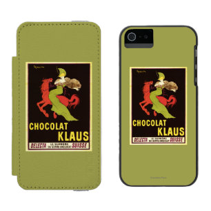 Chocolat Klaus Advertisement Poster Incipio Watson™ iPhone 5 Wallet Case