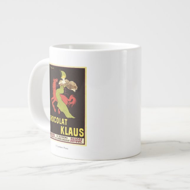 Chocolat Klaus Advertisement Poster Large Coffee Mug (Front Left)