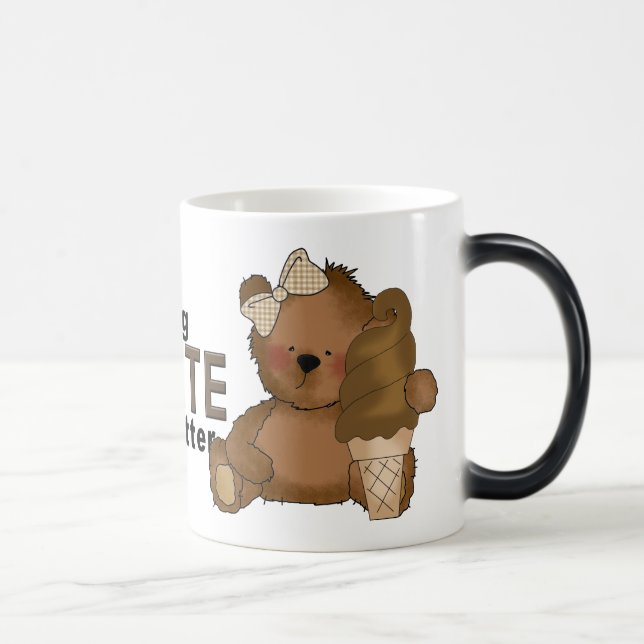 Chocolat Ours Morpher tasse (Droite)