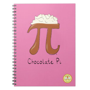 Chocolat Pi Cute Math Pi Carnet jour