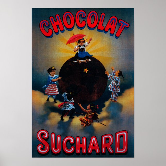 Chocolat Suchard Poster Vintage Europe (Devant)