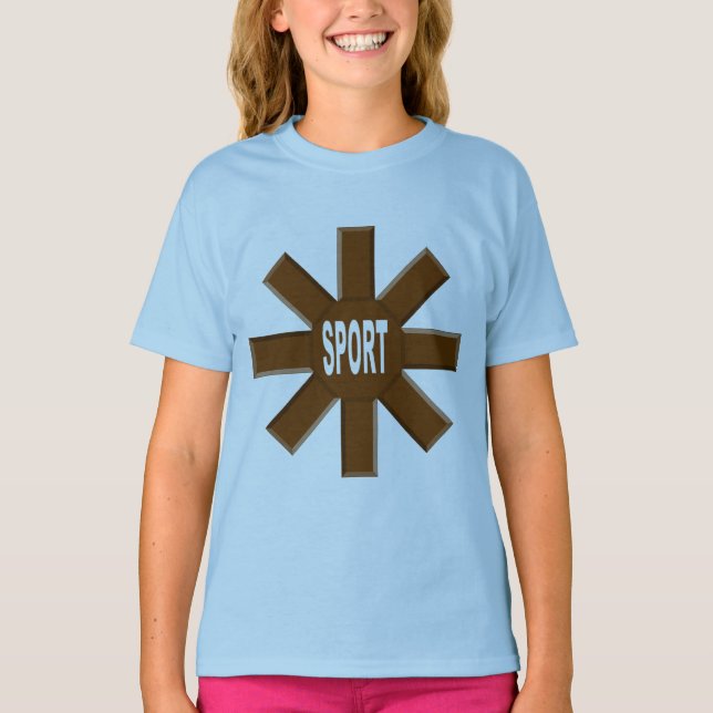 CHOCOLAT SUN Sky Blue T-Shirt (Front)